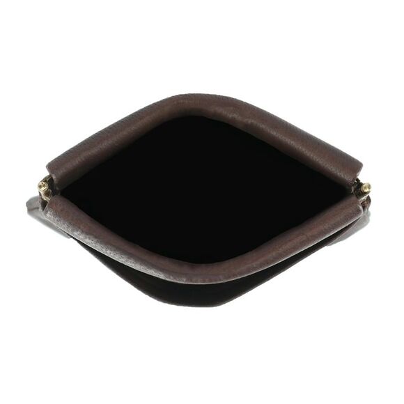 CTM Leather Push Mouth Coin Wallet with Card Slots - Picture 3 of 3